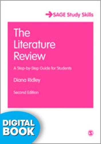 9781446281093 Literature Review: A Step-By-Step Guide For Students eText (Perpetual)