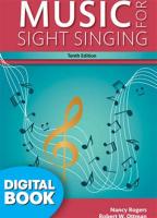 Music For Sight Singing eText (180 Day Access)