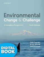 Environmental Change & Challenge: A Canadian Perspective eText (180 Day Access)