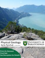 POD Physical Geology: Partial Color (Final Sale)